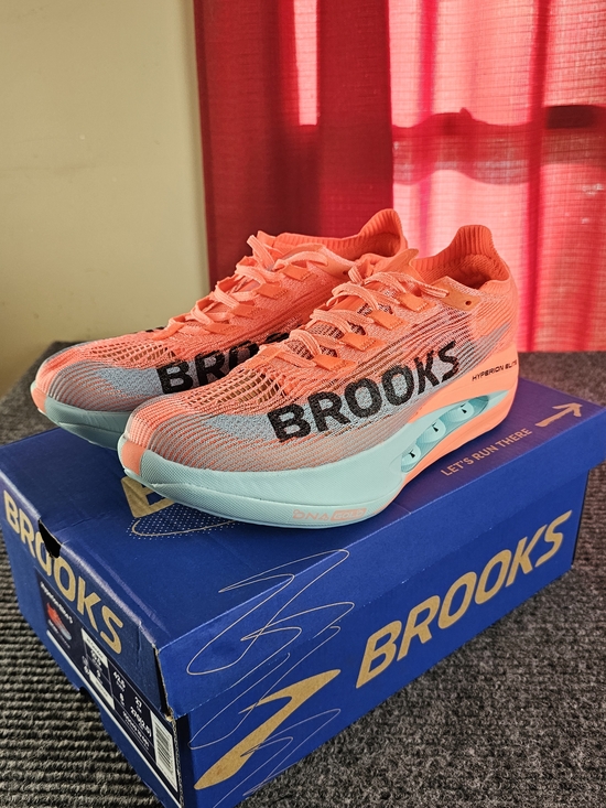 Brooks Hyperion Elite 2 Racing Shoes - Coral & Teal Mens main image 11